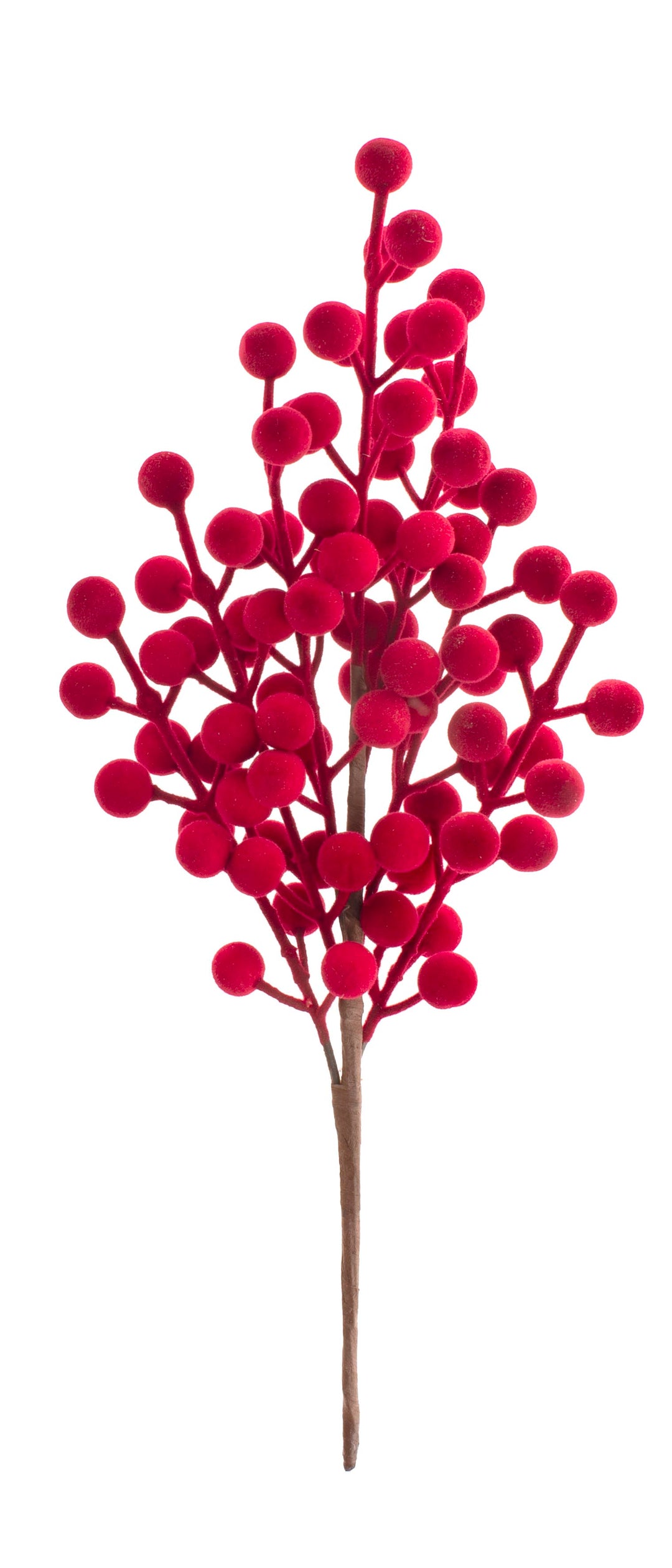 Flocken-Beerenzweig rot Lg. 31cm