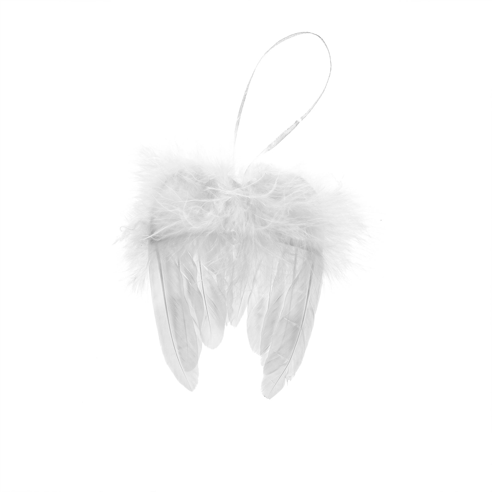 Engelflügel, weiss, schmal 13x15cm