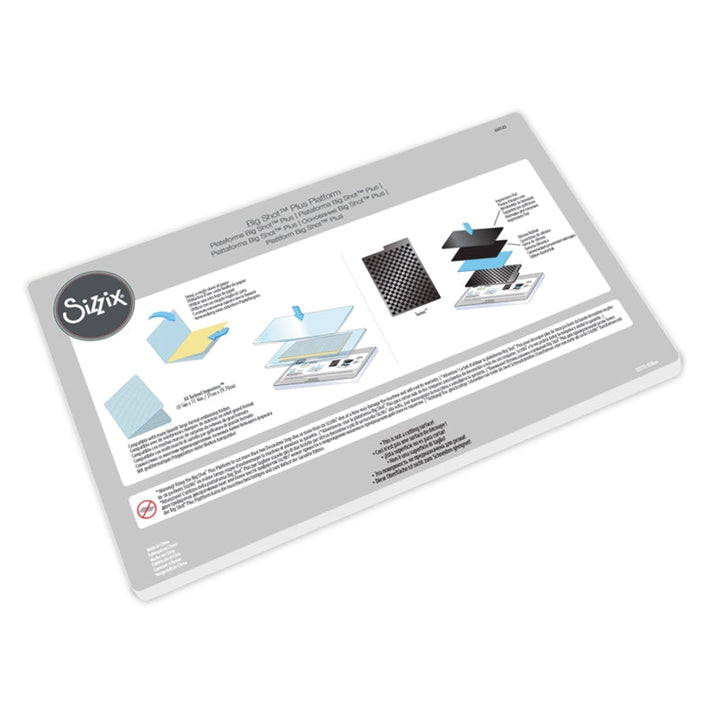 Sizzix Big Shot PLUS Machine Only weiss/grau
