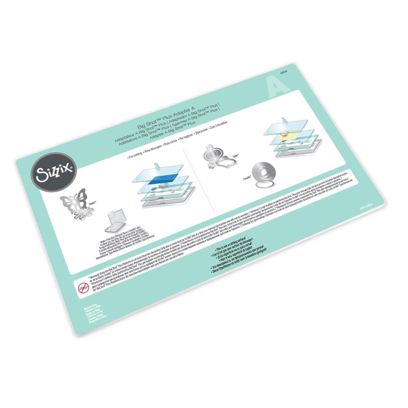 Sizzix Big Shot PLUS Machine Only weiss/grau