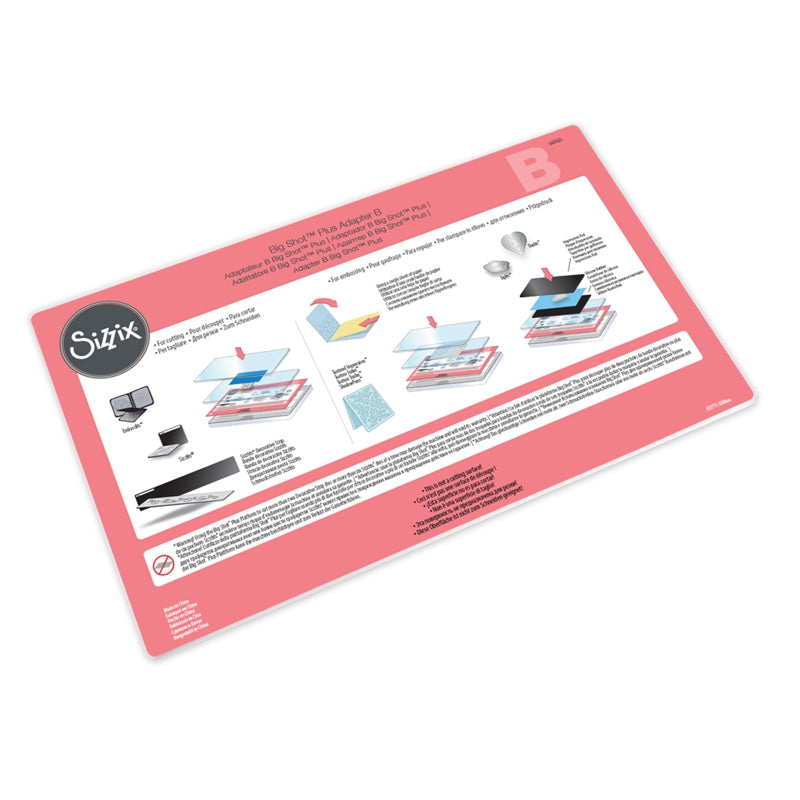 Sizzix Big Shot PLUS Machine Only weiss/grau