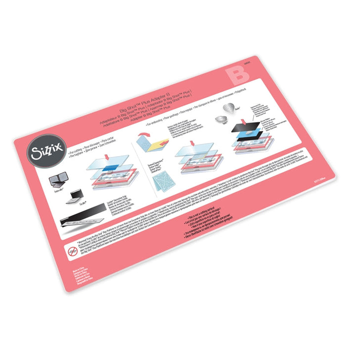 Sizzix Big Shot PLUS Machine Only weiss/grau