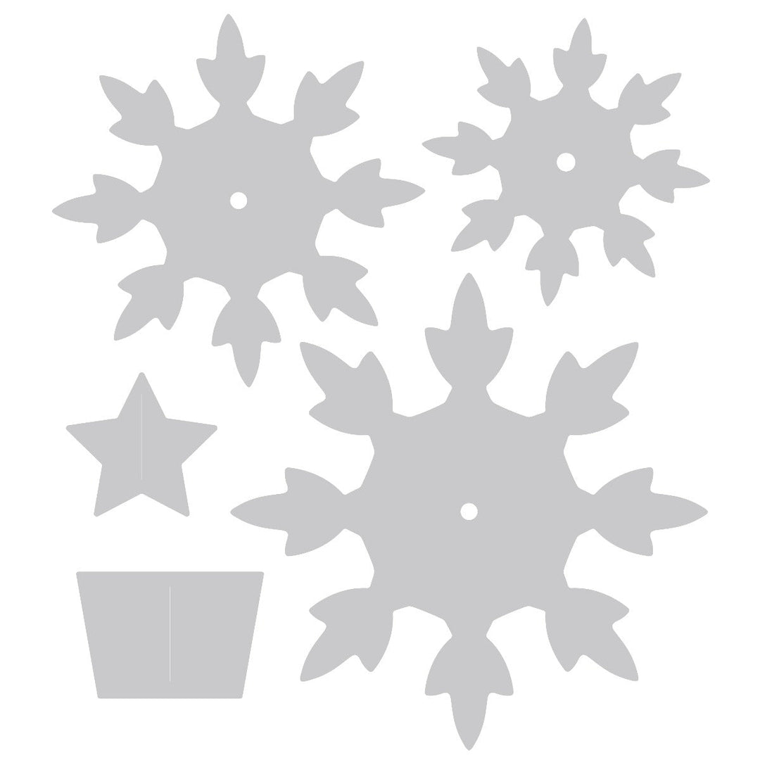 Bigz Die Snowflake Christmas Tree