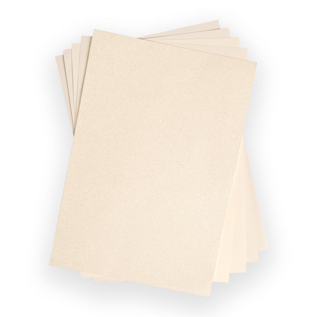 Surfacez - Opulent Cardstock A4 Elfenbein 50 Blatt