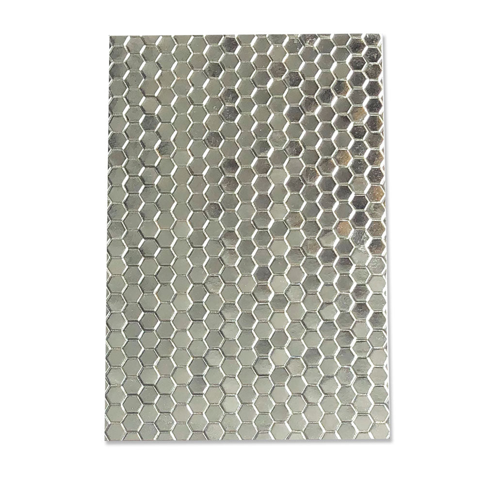 3-D Textured Impressions Prägefolder - Bienenwabe