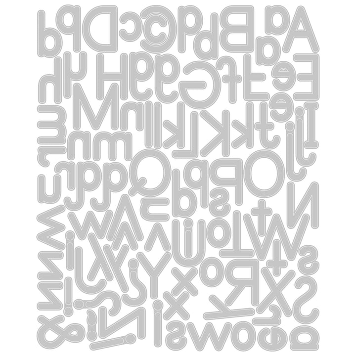Jeu de matrices Thinlits, 92 pièces - Type essentiel