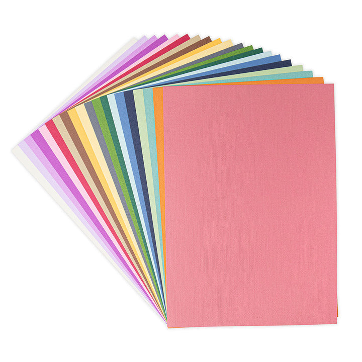 Surfacez Cardstock A4 20 gedeckte Farben 80 Blatt