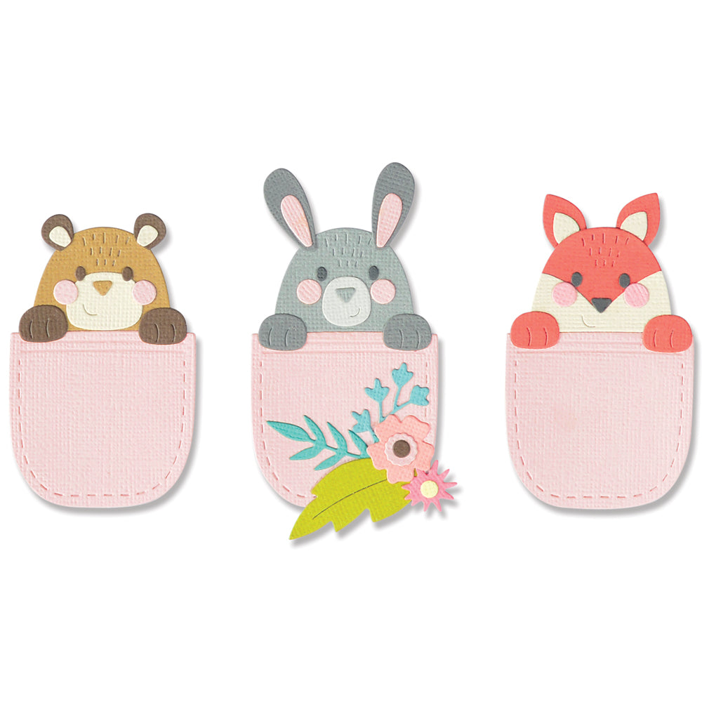 Thinlits Stanzset 10 Stück - Taschenkameraden by Olivia Rose