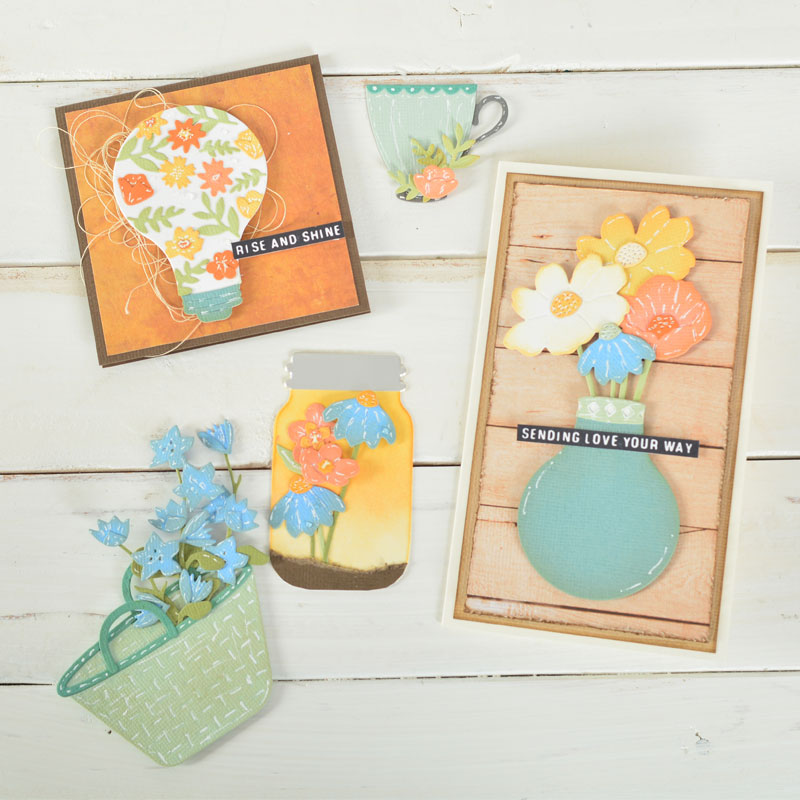Thinlits Die Set 14PK auf der Wiese by Alexis Trimble