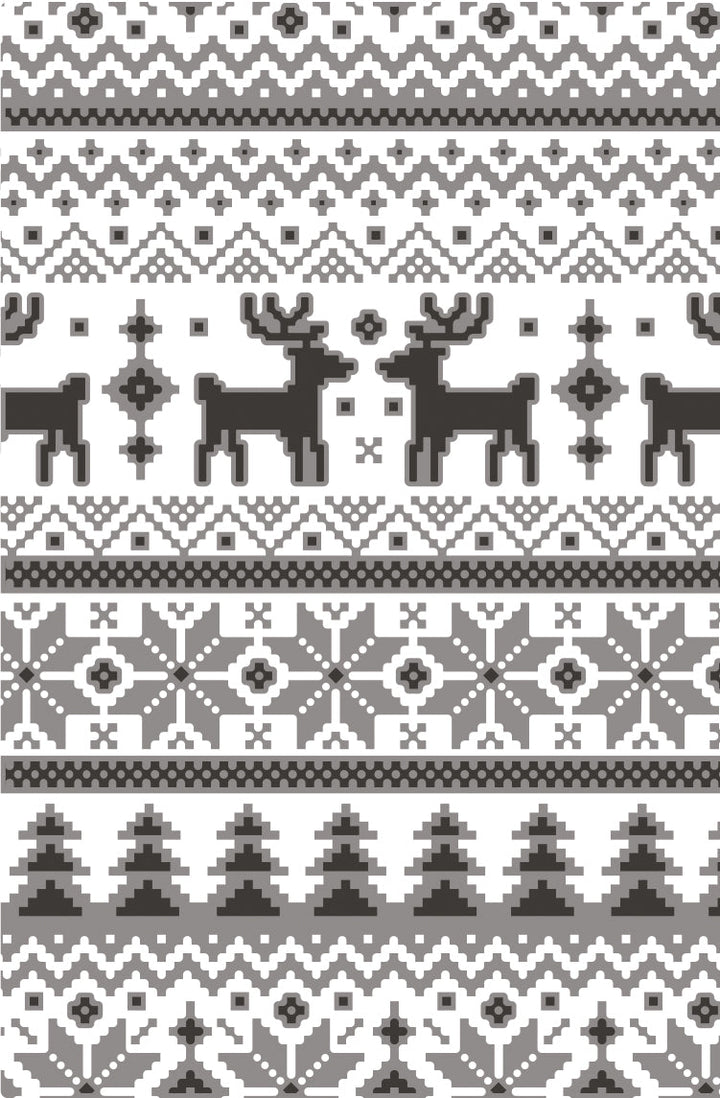 Multi-Level Texture Fades Prägefolder - Weihnachten by Tim Holtz