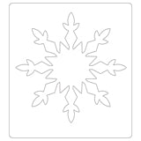 Bigz Stanset - Flocon de neige orné par Lisa Jones