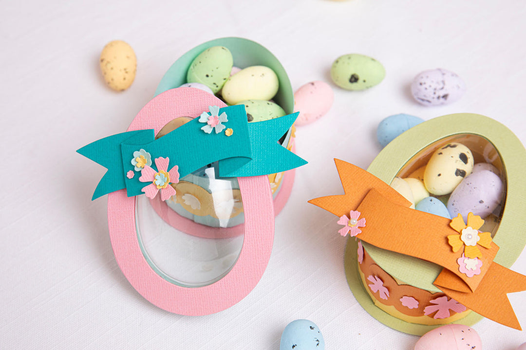 Dômes à secouer Making Essentials « Œuf/Ballon » (paquet de 6)