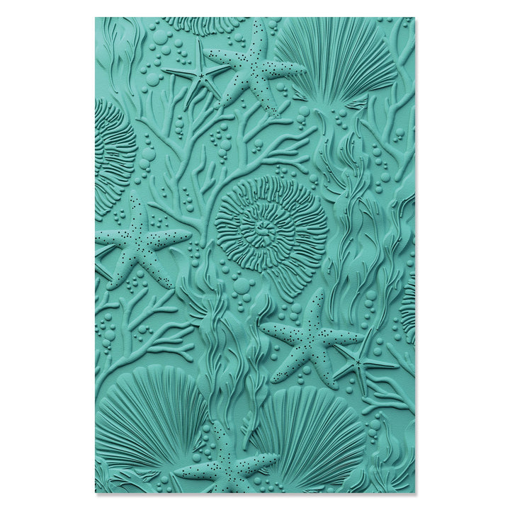 3-D Textured Impressions Prägefolder - Under the Sea by Kath Breen