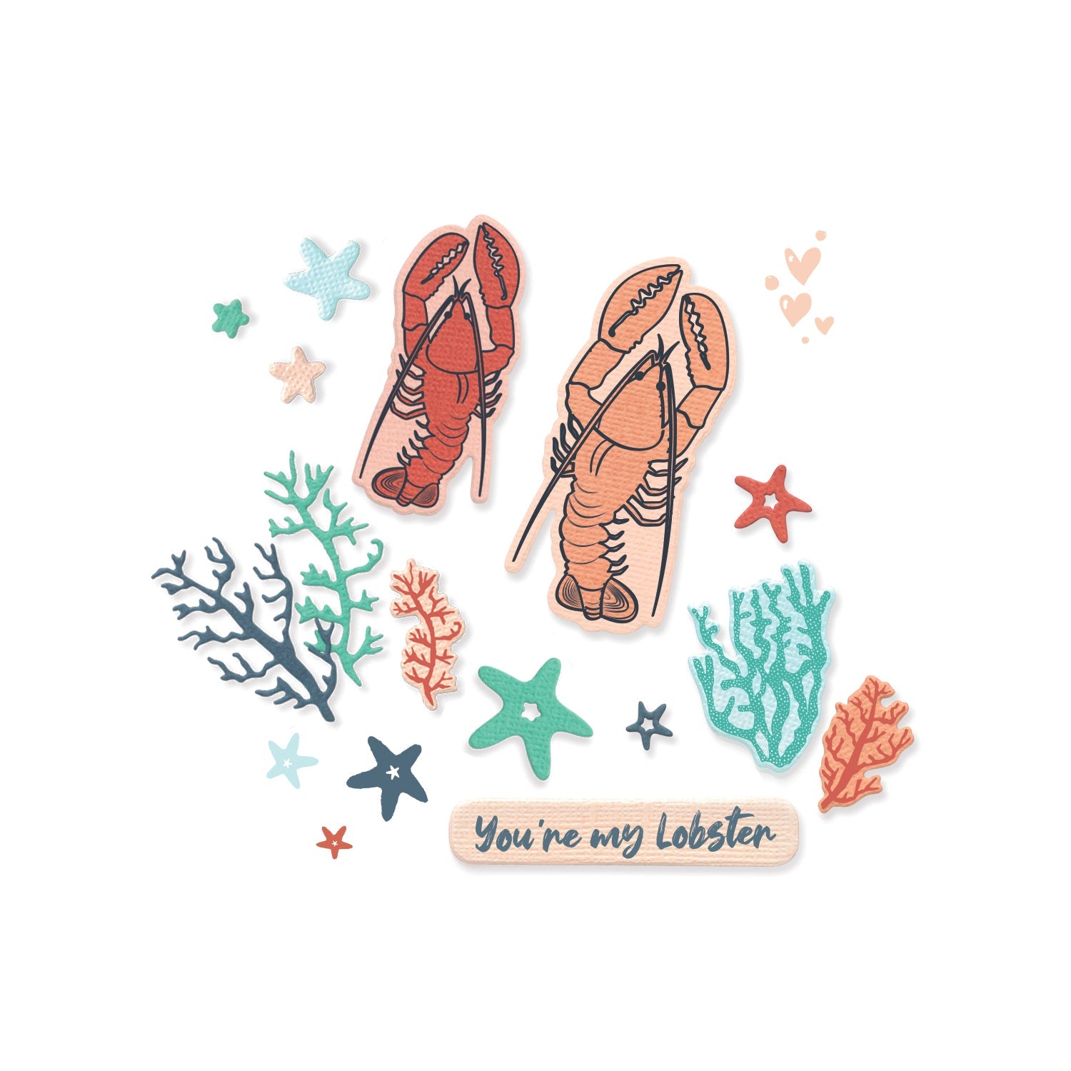 Stanzformen-Set 14 Stück - You’re my Lobster