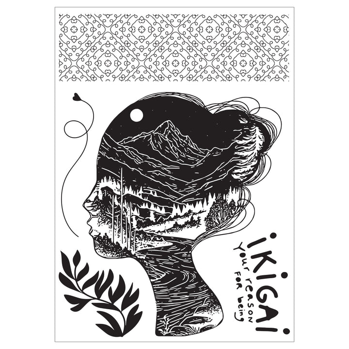 Studio Stempelset 5er-Pack / 3er-Pack Schablonen - "Ikigai" von Cat Kerr
