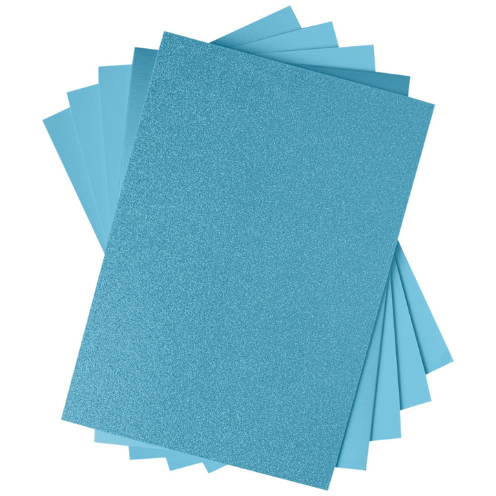 Surfacez Opulent Cardstock BLUE A4 Teal 50 Sheets
