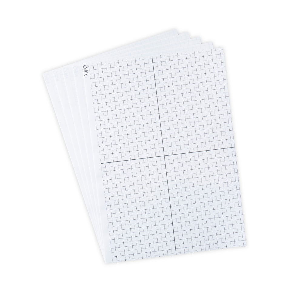 Studio Accessory - Sticky Grid Sheets 5er-Pack
