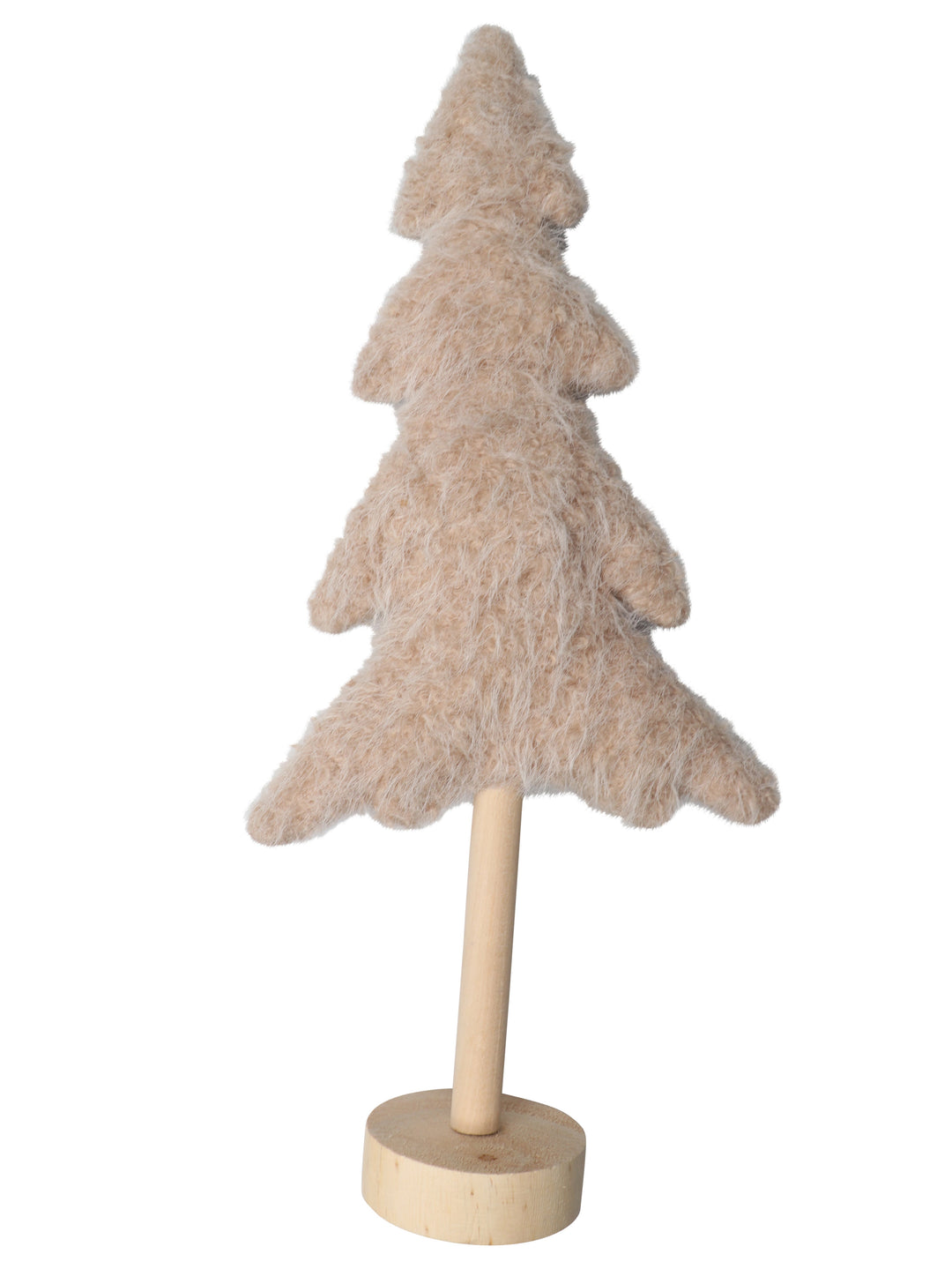 Tannenbaum Plüsch, natur 19x8x43cm