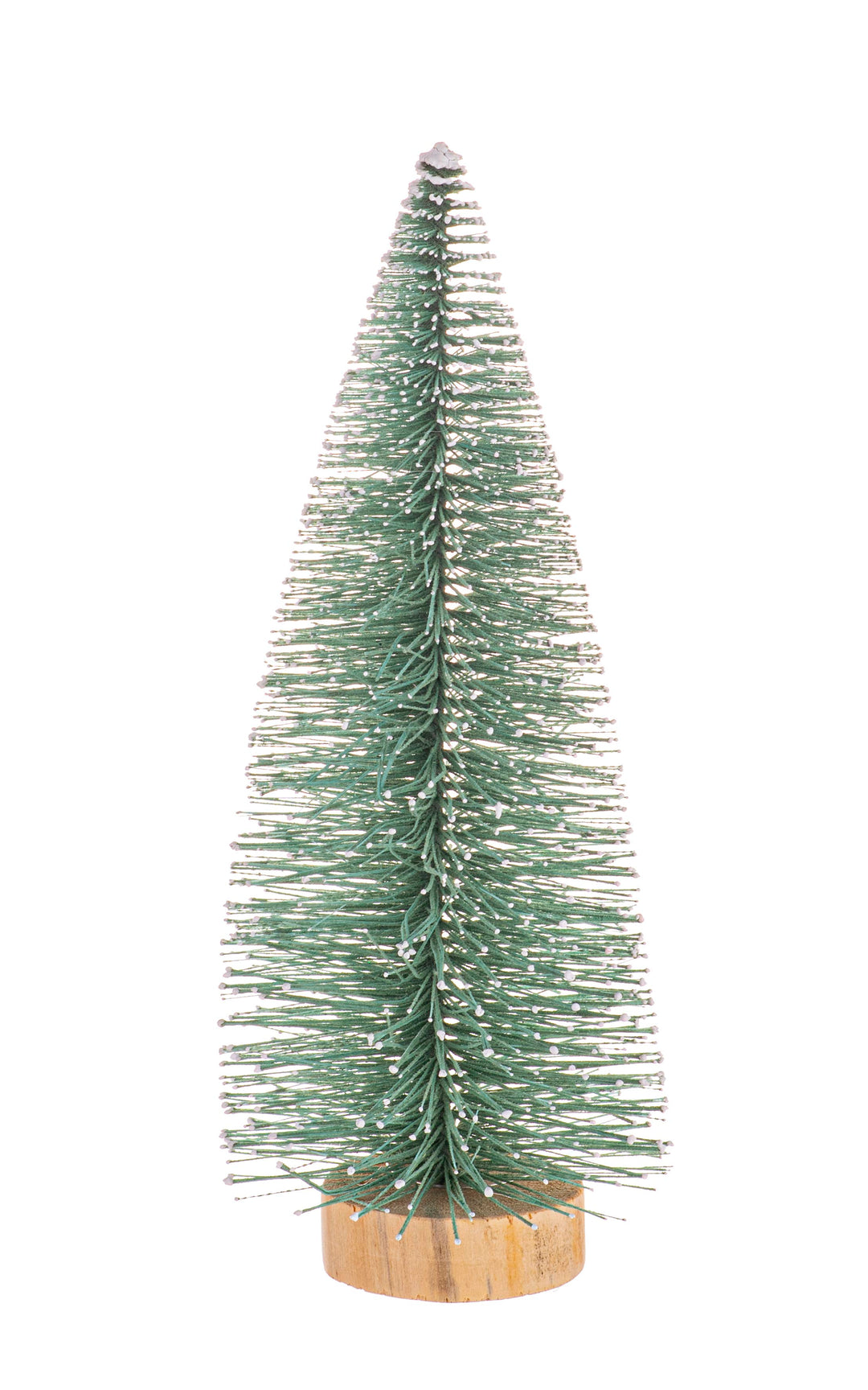 Tannenbaum mit Schnee 10x10x25cm