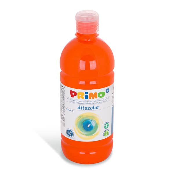 750 ml Fingerfarbe — Orange
