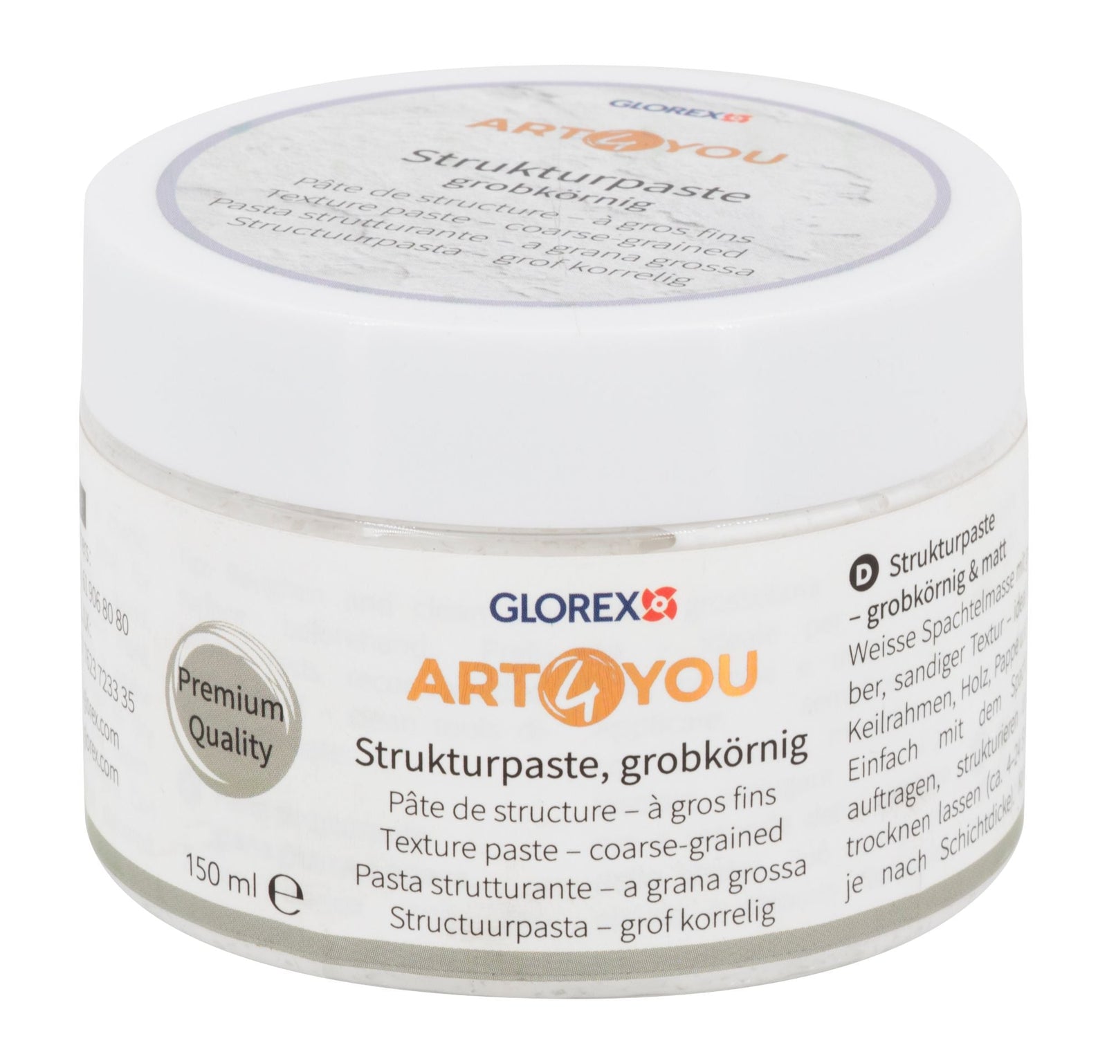 Strukturpaste grobkörnig 150ml, Premium Qualtiät