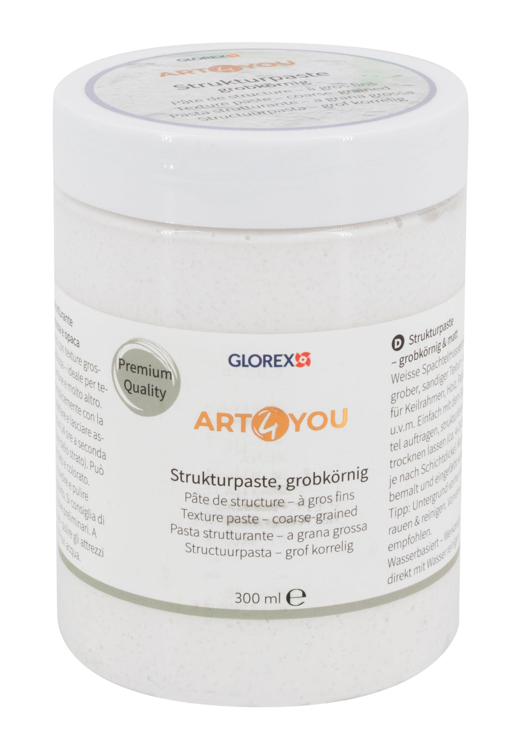 Strukturpaste grobkörnig 300ml, Premium Qualtiät
