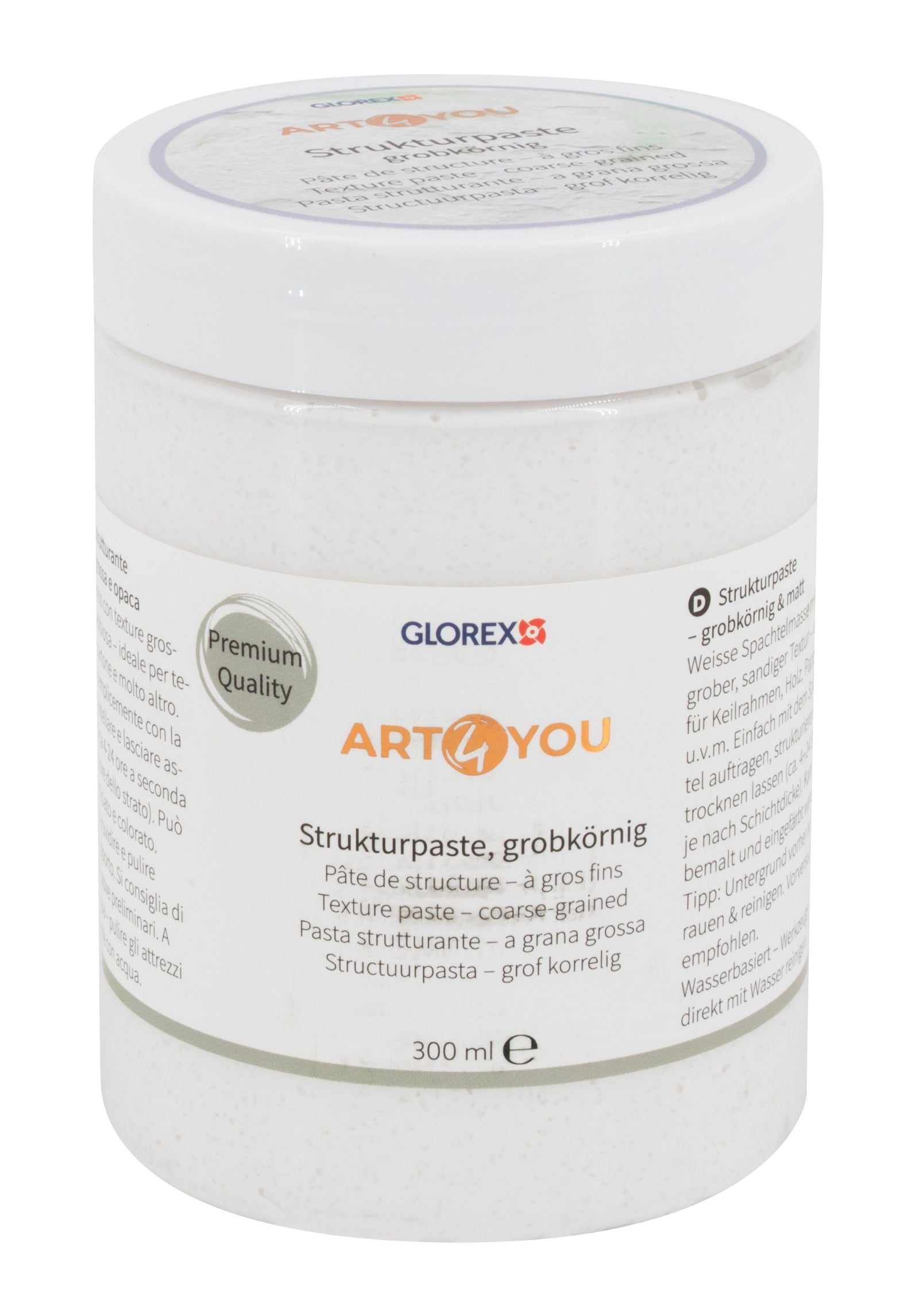 Strukturpaste grobkörnig 300ml, Premium Qualtiät