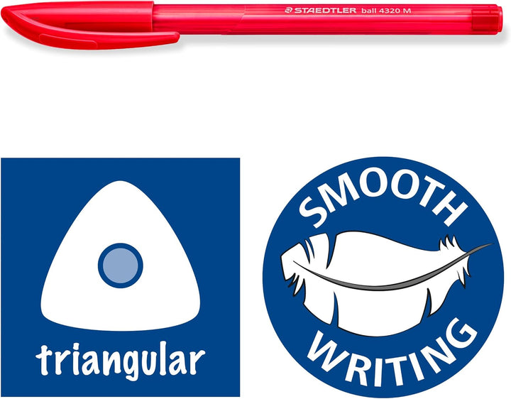STAEDTLER® ball 4320 M rot