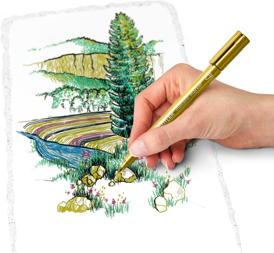 STAEDTLER® 8323 grün-metallic