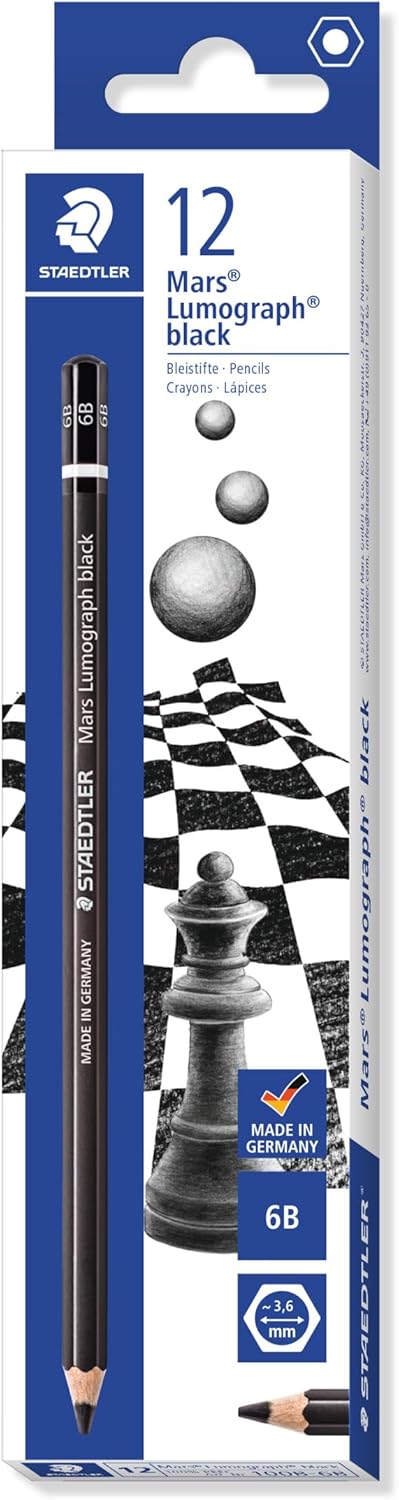Mars® Lumograph® black 100B 6B