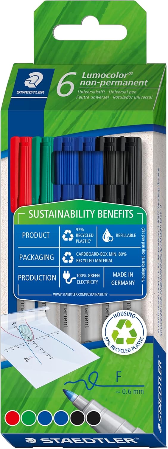 Lumocolor® non-permanent pen 316 multi-color