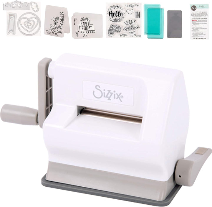 Sizzix Sidekick Starter Kit (White &amp; Gray)