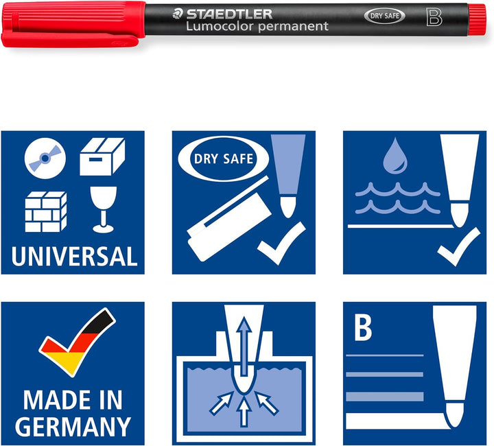 Lumocolor® permanent pen 314 B schwarz
