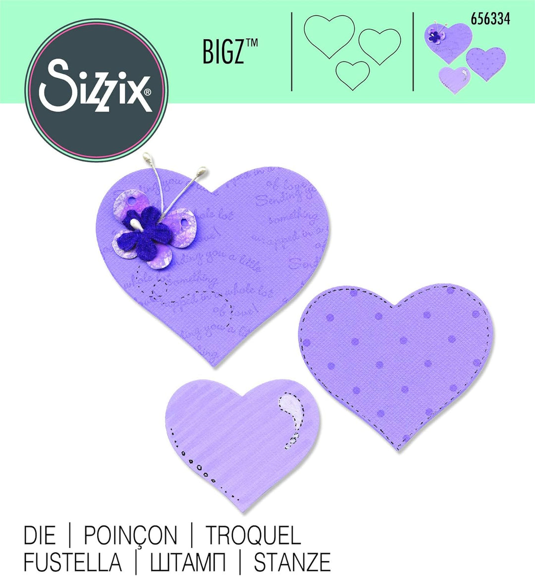 Jeu de dés Bigz - cœurs