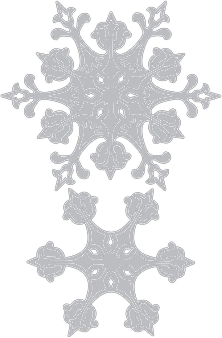 Thinlits Stanzset 2 Stück - Schneeflocke by Tim Holtz