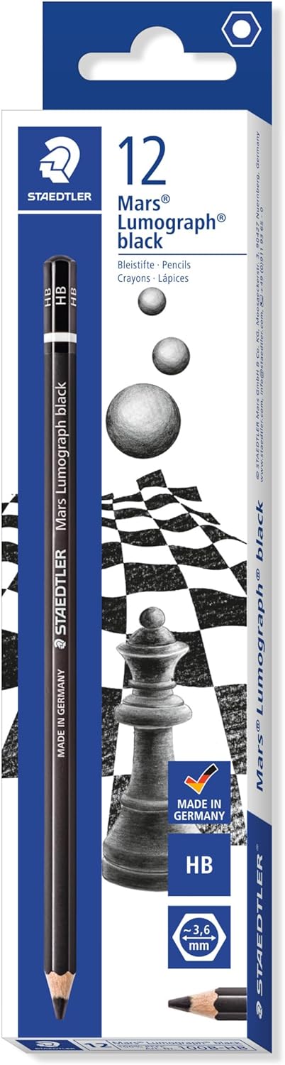 Mars® Lumograph® black 100B HB