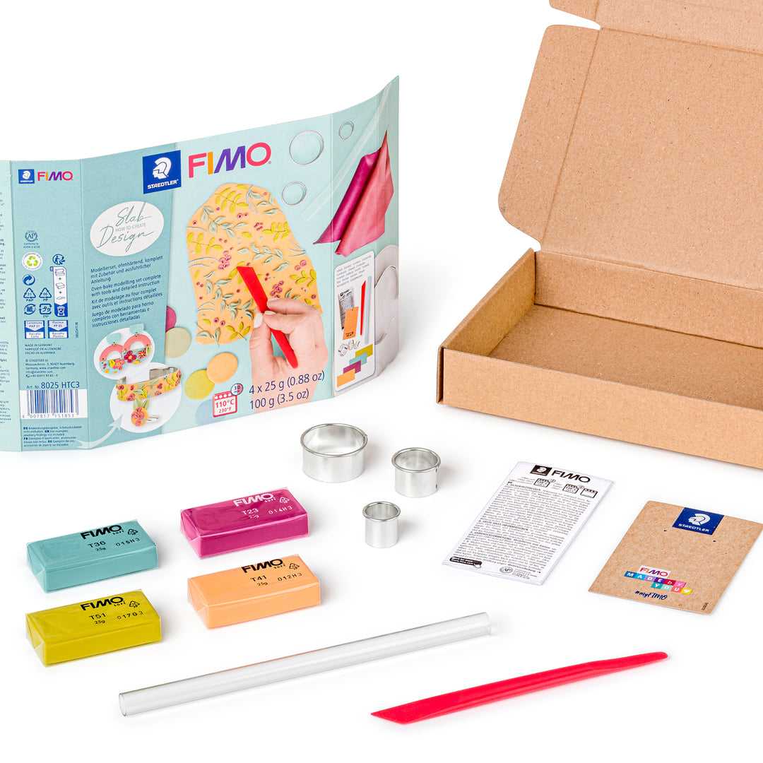 FIMO Creativ Set "Slab-Design" - Kidis Art