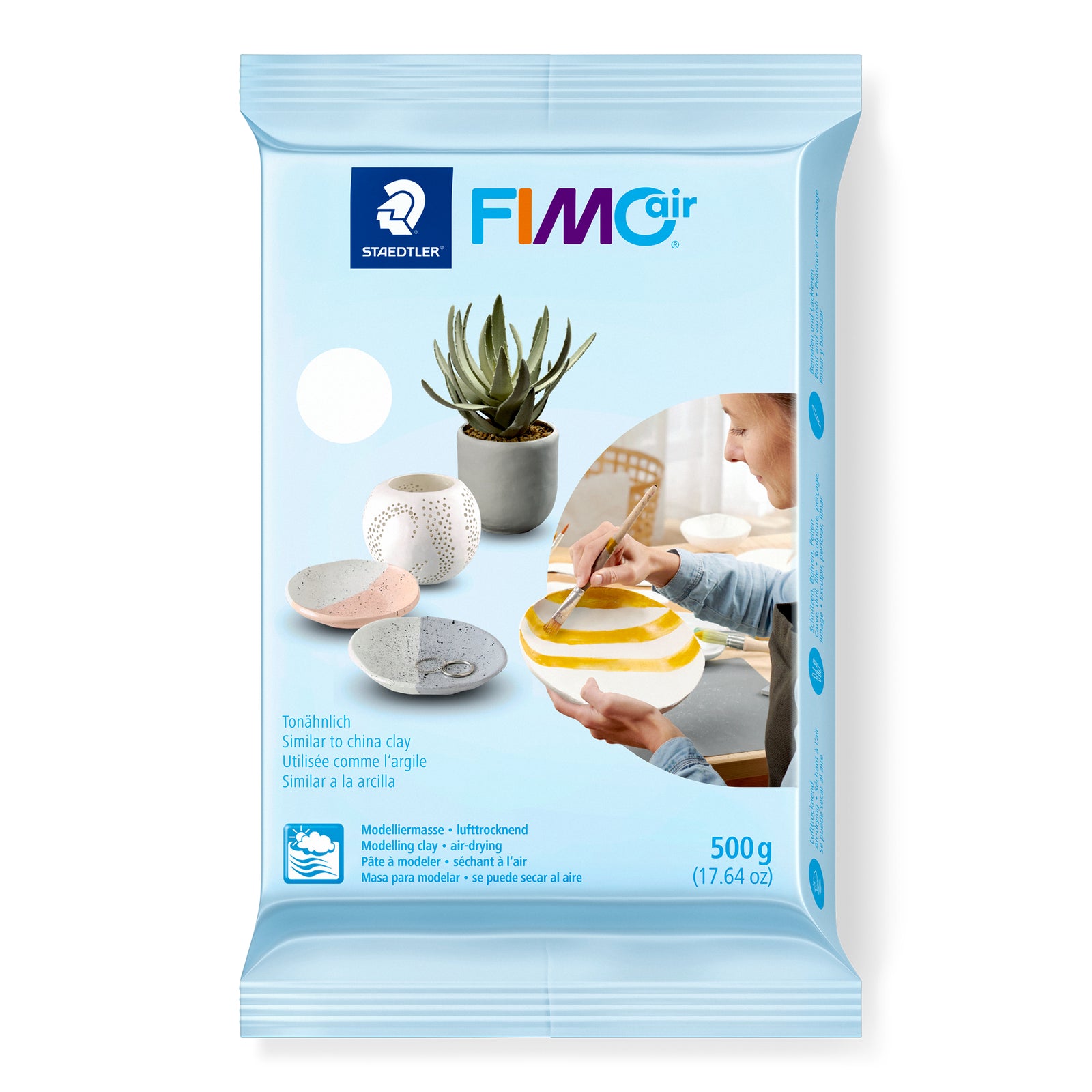 FIMO Air Basic weiss 500 g - Kidis Art