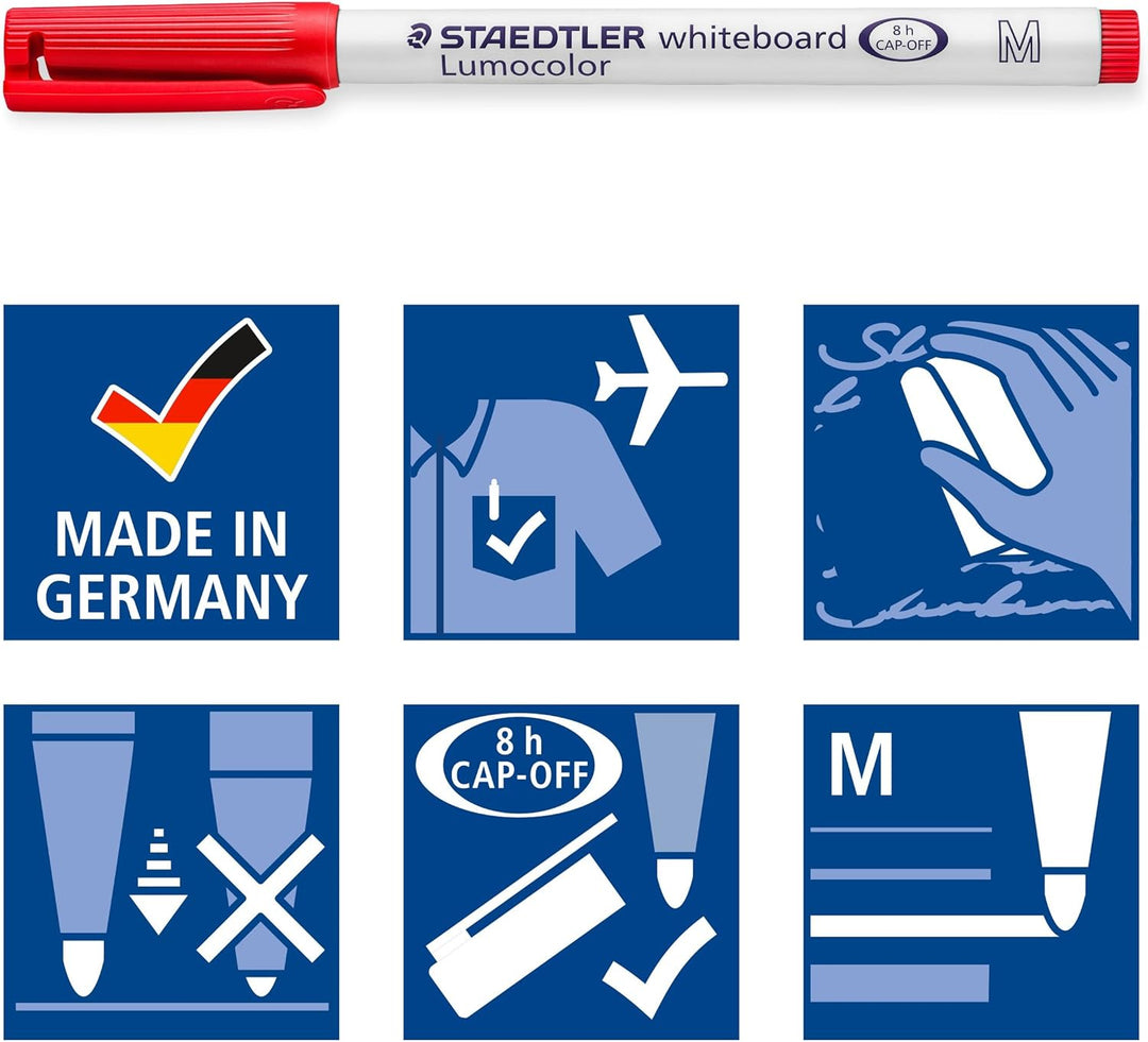 Lumocolor Whiteboard 4er Etui RECYCLING multi-color
