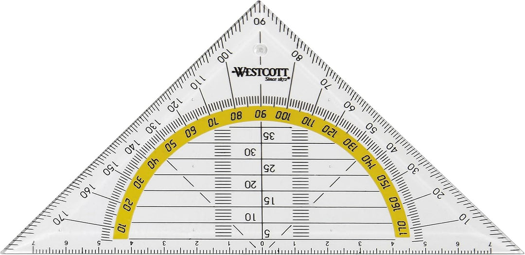 WESTCOTT Geodreieck 14cm
