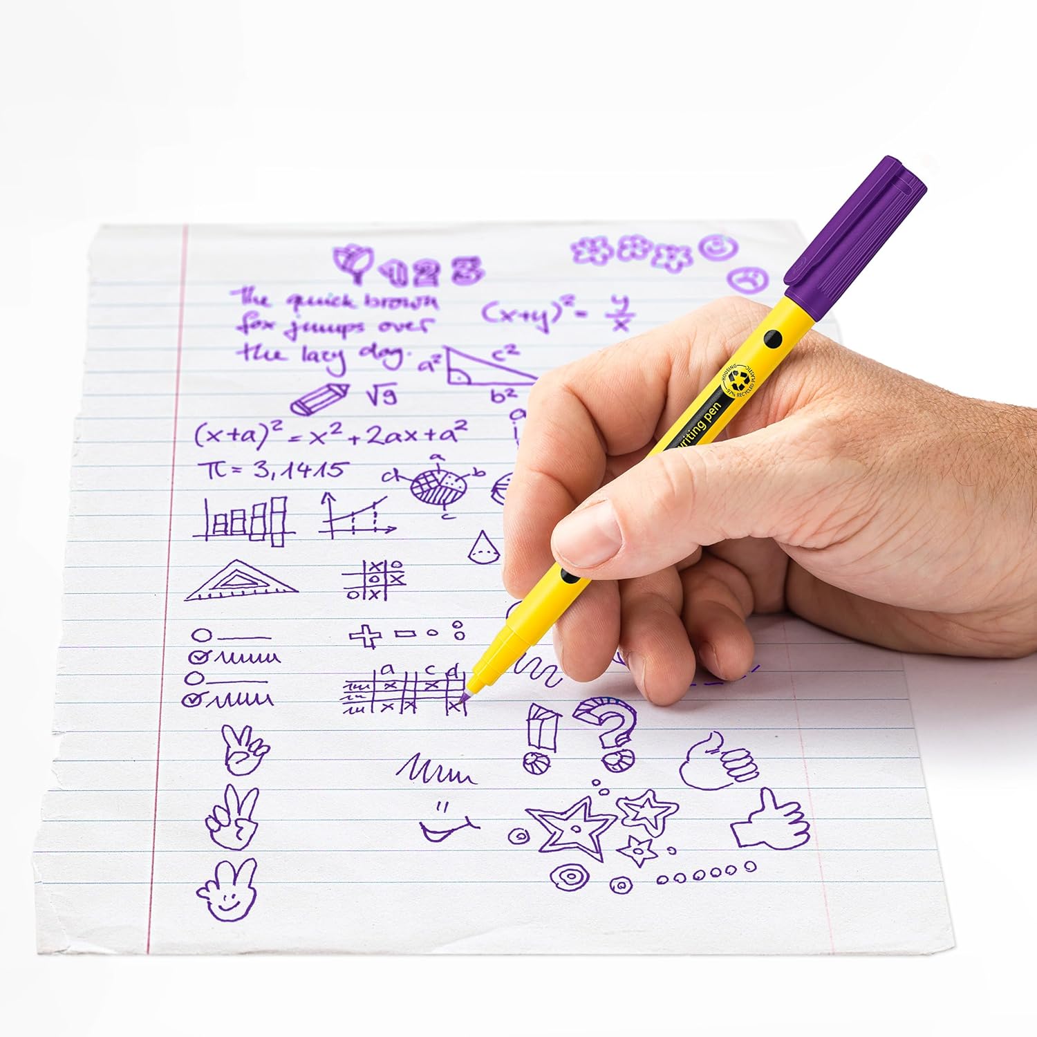 Noris® writing pen 307 violett
