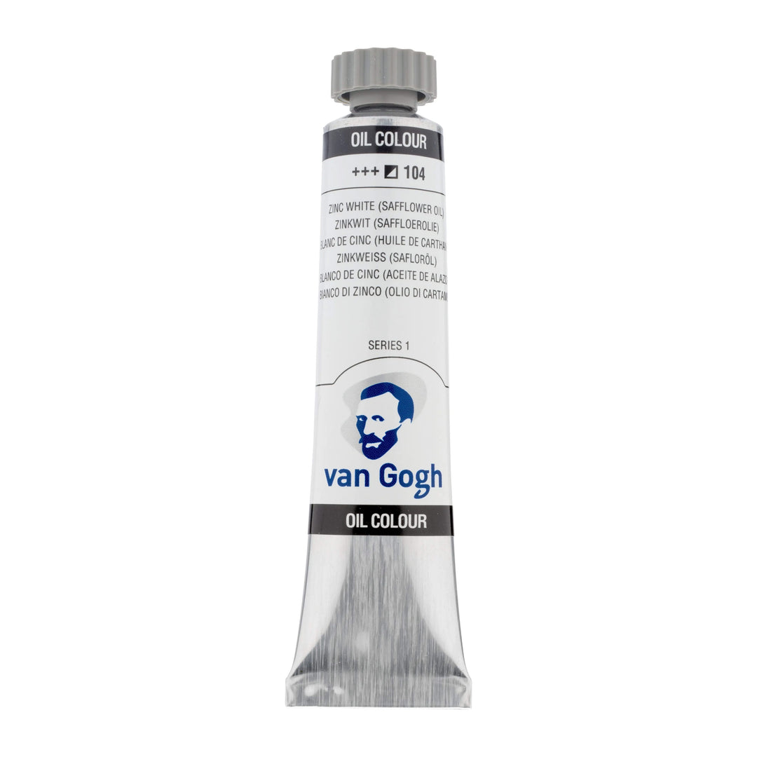 Van Gogh Ölfarbe Tube 200 ml Zinkweiß (Safloröl) 104 - Kidis Art