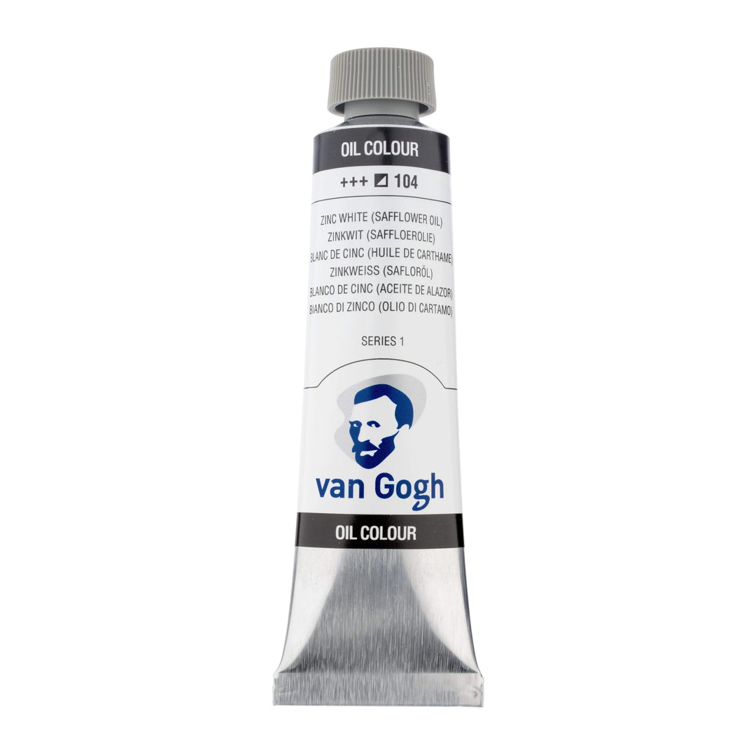 Van Gogh Ölfarbe Tube 20 ml Titanweiß (Leinöl) 118 - Kidis Art