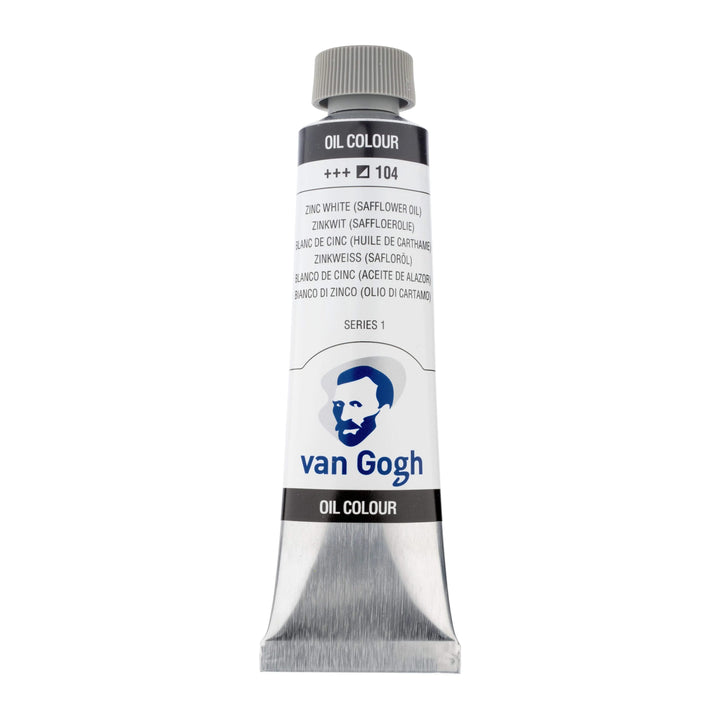 Van Gogh Ölfarbe Tube 20 ml Titanweiß (Leinöl) 118 - Kidis Art