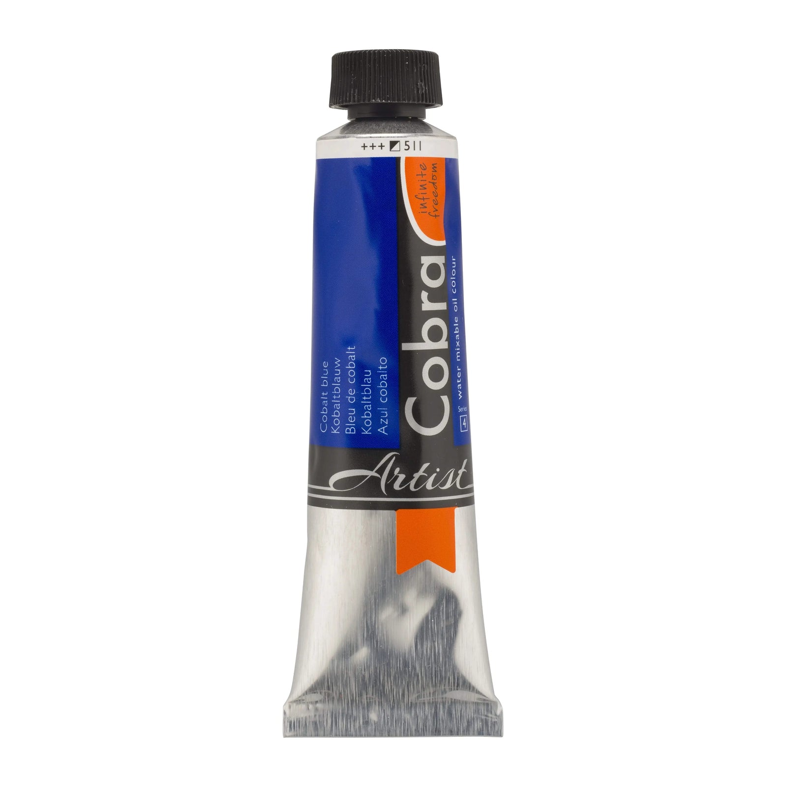 Cobra Artist Wassermischbare Ölfarbe Tube 40 ml Kobaltblau 511 - Kidis Art