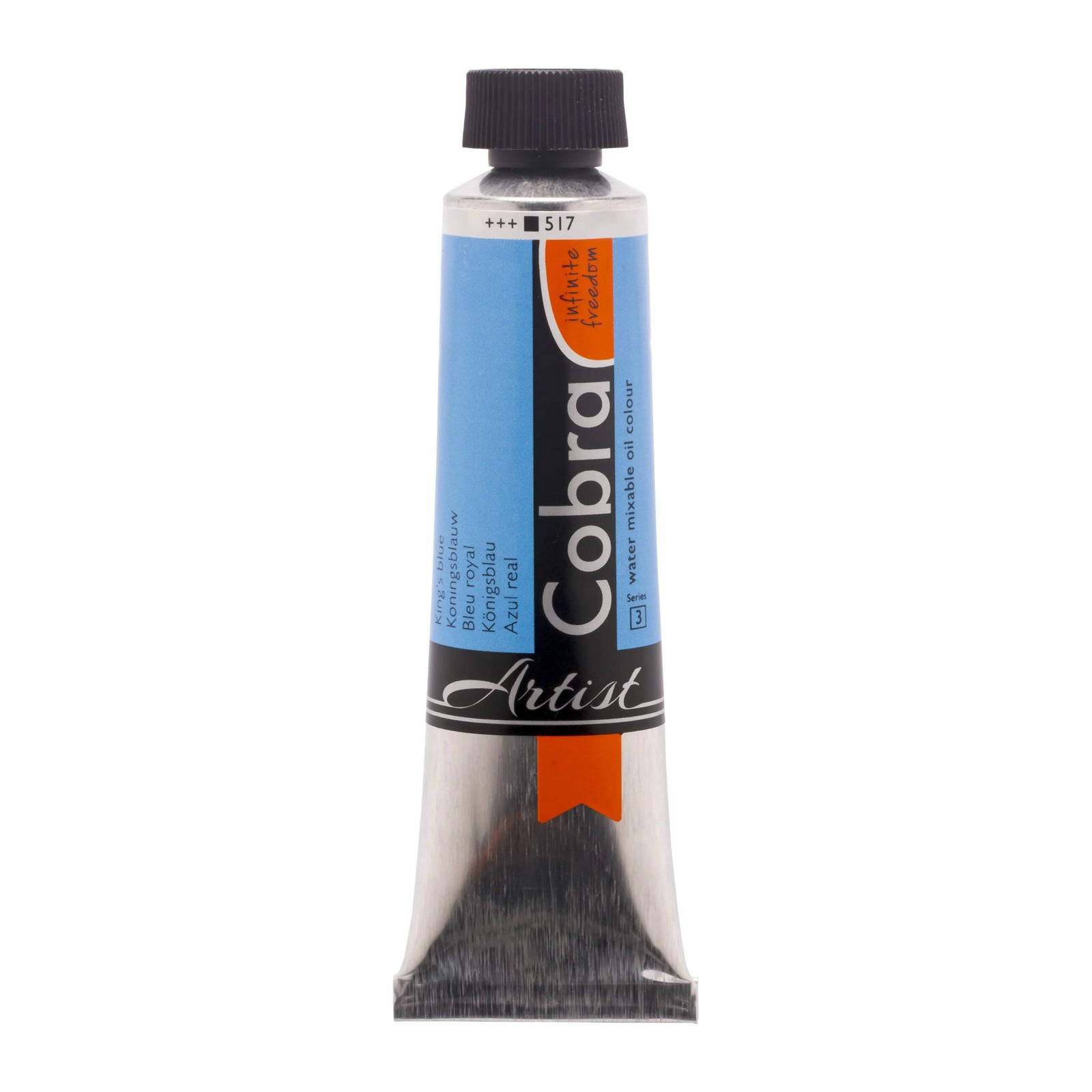 Cobra Artist Wassermischbare Ölfarbe Tube 40 ml Königsblau 517 - Kidis Art