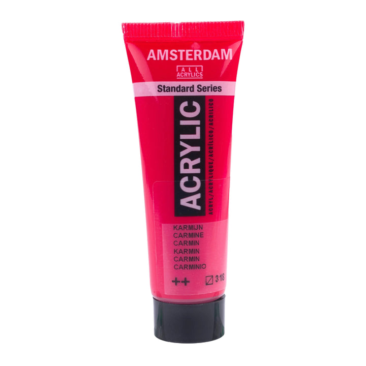 Amsterdam Standard Series Acrylfarbe Tube 20 ml Karmin 318 - Kidis Art