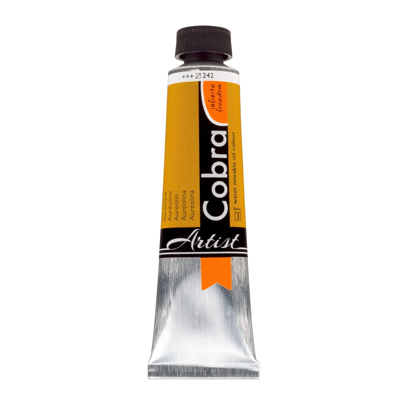 Cobra Artist Wassermischbare Ölfarbe Tube 40 ml Aureolin 242 - Kidis Art