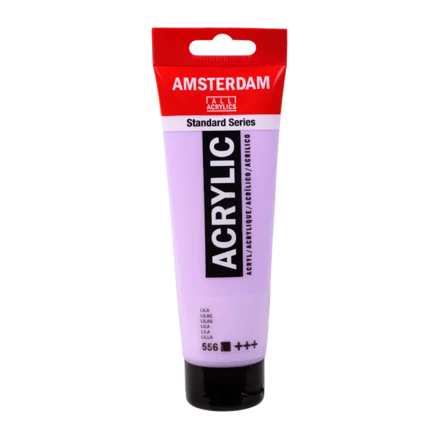 Amsterdam Standard Series Acrylfarbe Tube 120 ml Lila 556 - Kidis Art
