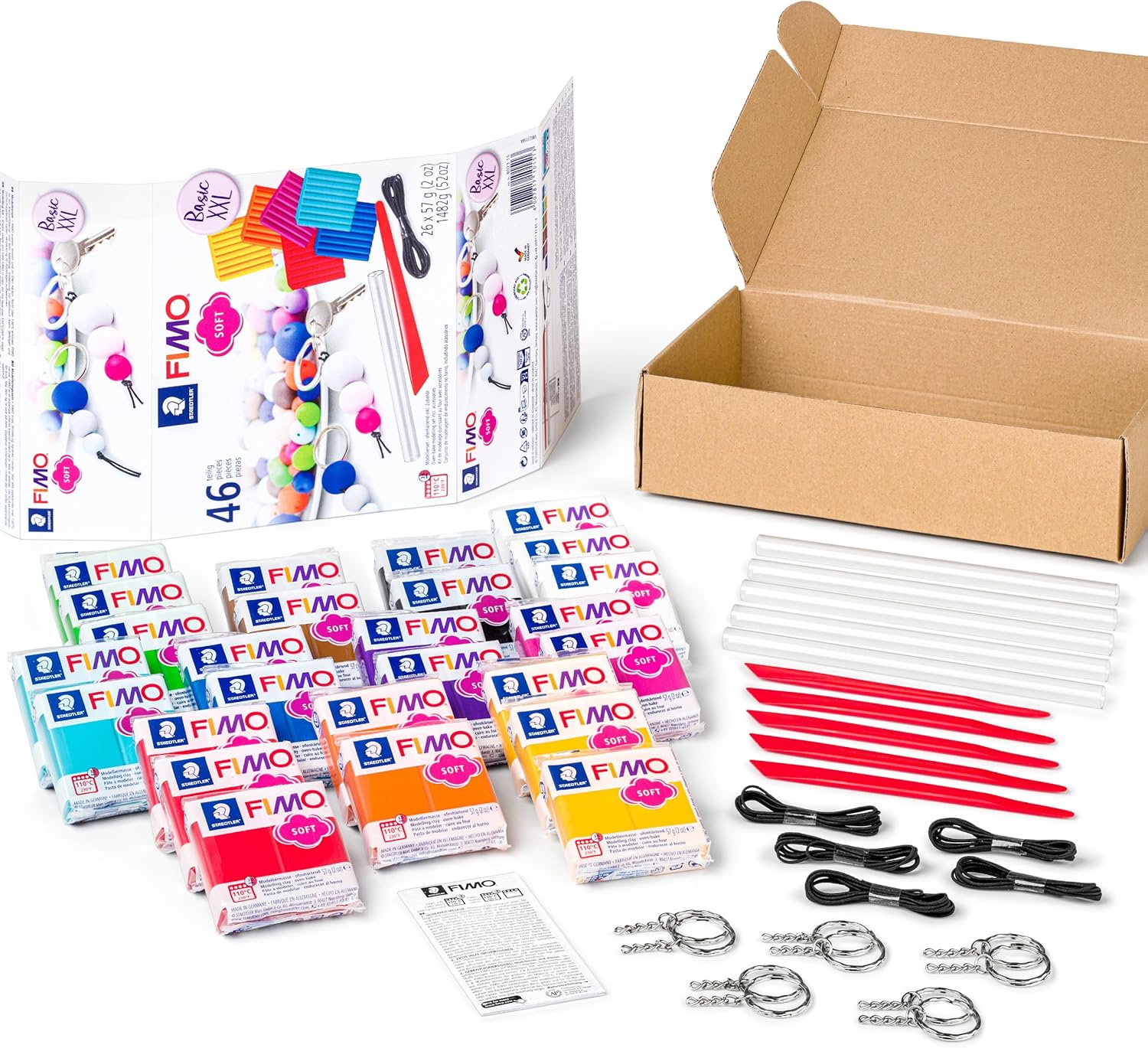 FIMO Soft Materialpackung XXL - Kidis Art